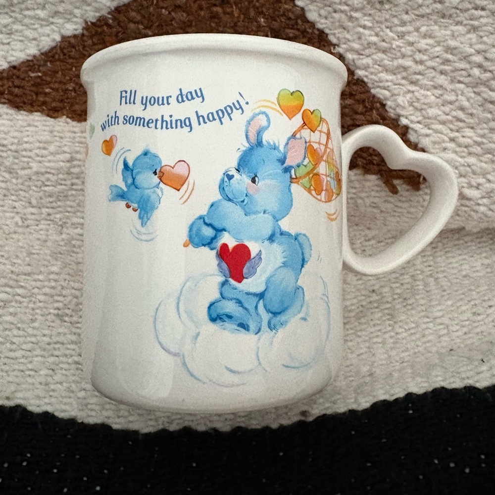 Care Bears / Swift Heart Rabbit 80s Vintage Fill your day with something happy!